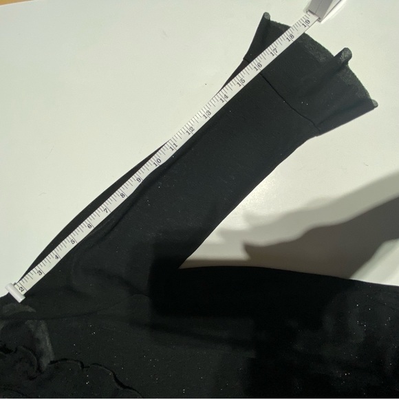 Rave women’s open sheer and sparkly black Top size XLarge.♦️ - Picture 9 of 11